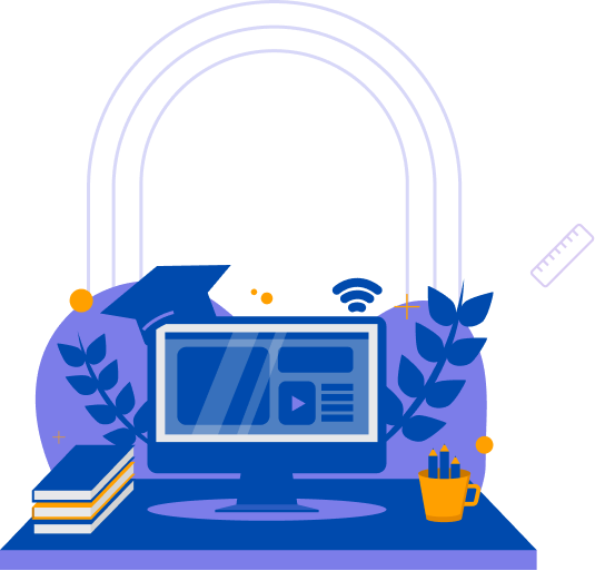 Learning platform illustration